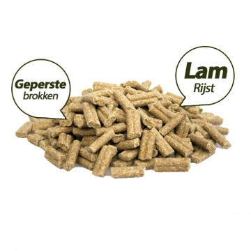 Superieur premium geperste brokken lam  rijst   usp