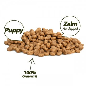 Superieur premium puppy zalm  aardappel   brokken usp 0